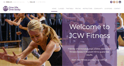 Desktop Screenshot of jcwfitness.co.uk