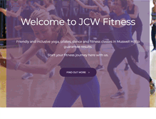 Tablet Screenshot of jcwfitness.co.uk